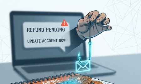 Spring safety: protecting yourself from tax-refund and ‘account update’ phishing that mentions crypto